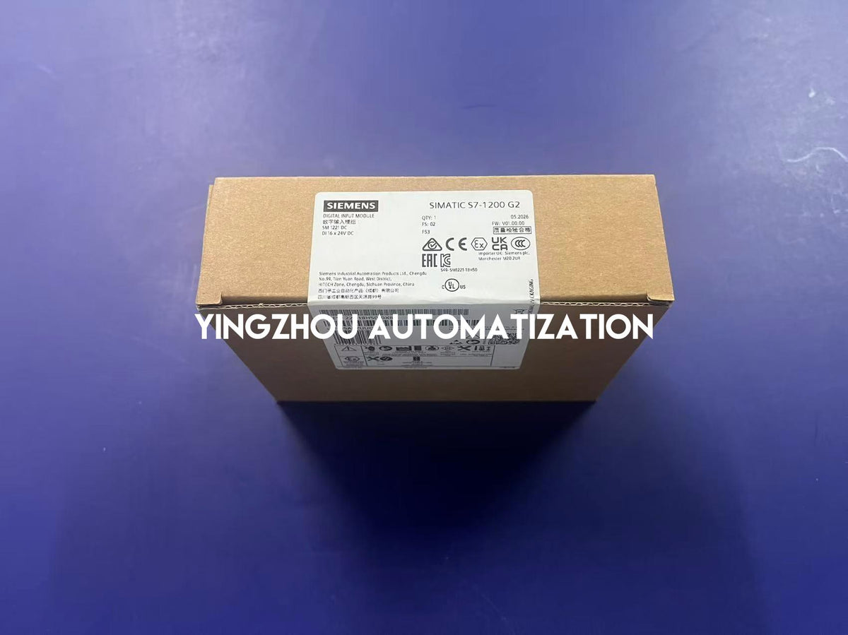 Siemens 6ES7221-1BH50-0XB0 SIMATIC S7-1200 G2 SM 1221 16-Channel 24V DC Digital Input Module-YingZhou Automatization