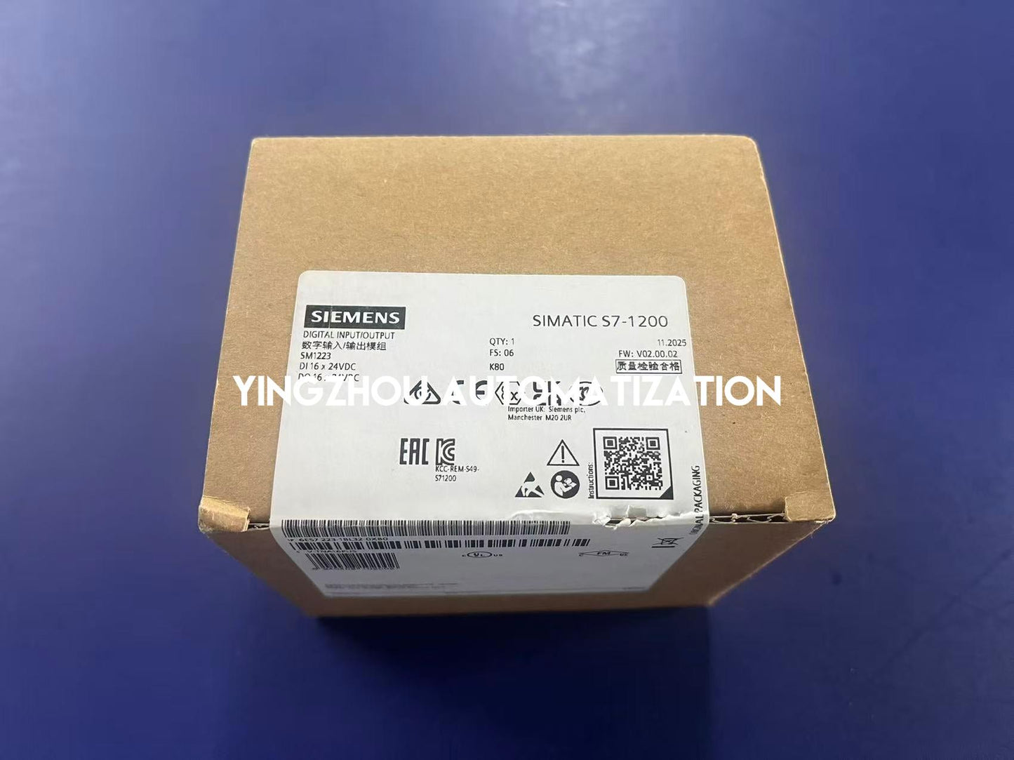 Siemens 6ES7223-1BL32-0XB0 SIMATIC S7-1200 SM 1223 Digital Signal Module | 16 DI / 16 DO (Relay) | Brand New Original-YingZhou Automatization