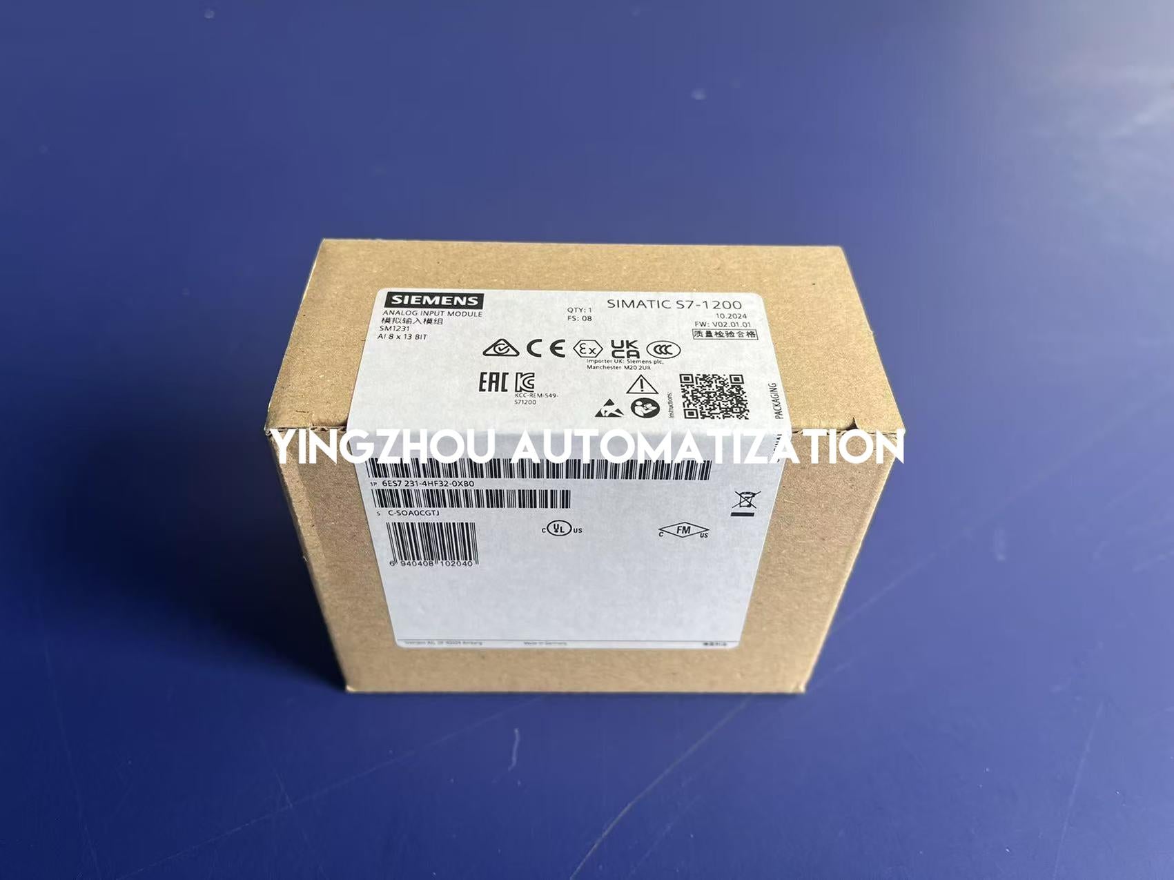 Siemens 6ES7231-4HF32-0XB0 SIMATIC S7-1200 SM 1231 Analog Input Module | 4 AI | Brand New Original-YingZhou Automatization