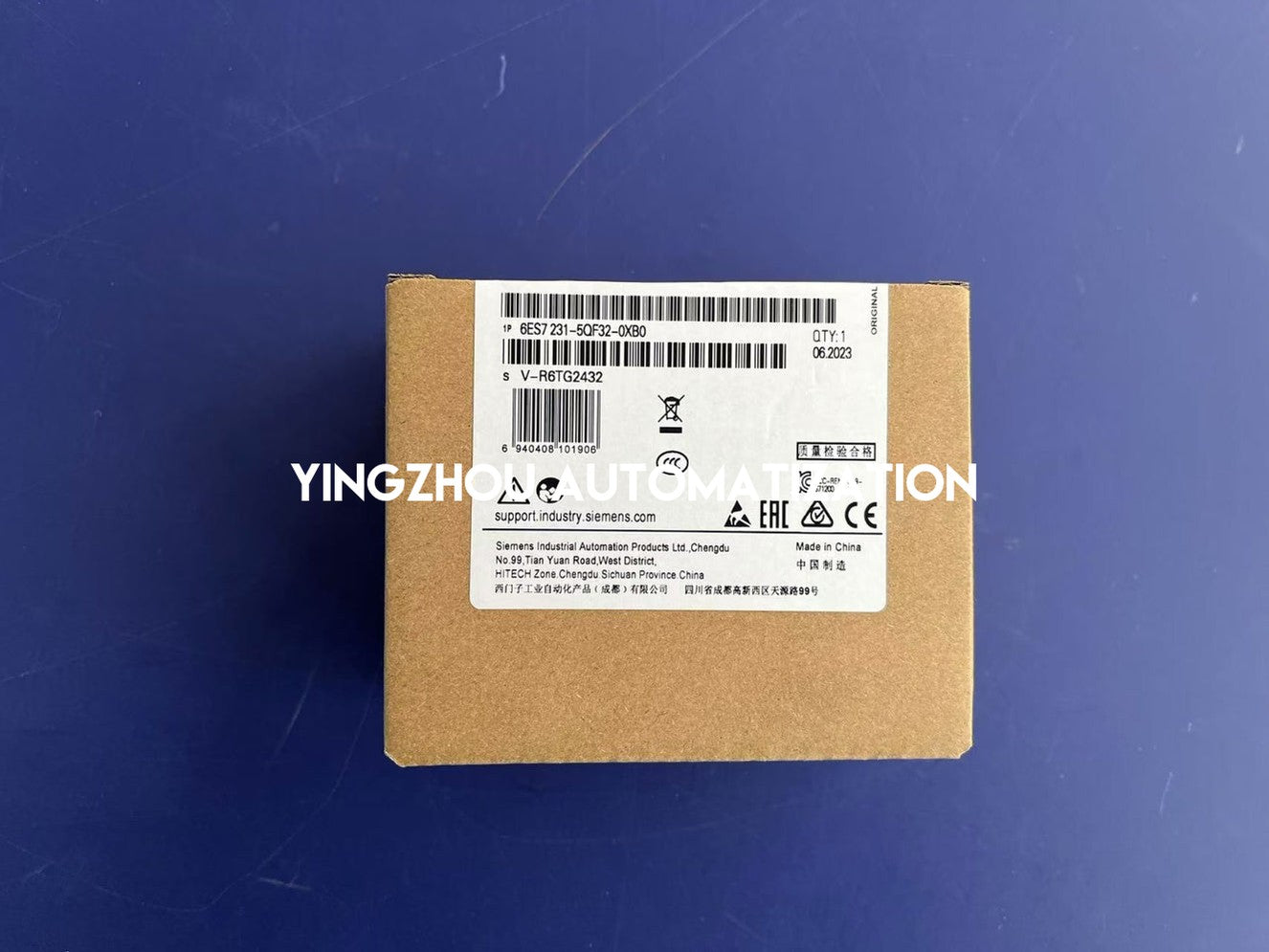 Siemens 6ES7231-5QF32-0XB0 SIMATIC S7-1200 SM 1231 Analog Input Signal Module | 8 AI RTD / TC | Brand New Original-YingZhou Automatization