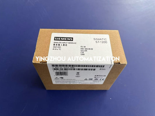 Siemens 6ES7231-5QF32-0XB0 SIMATIC S7-1200 SM 1231 Analog Input Signal Module | 8 AI RTD / TC | Brand New Original-YingZhou Automatization
