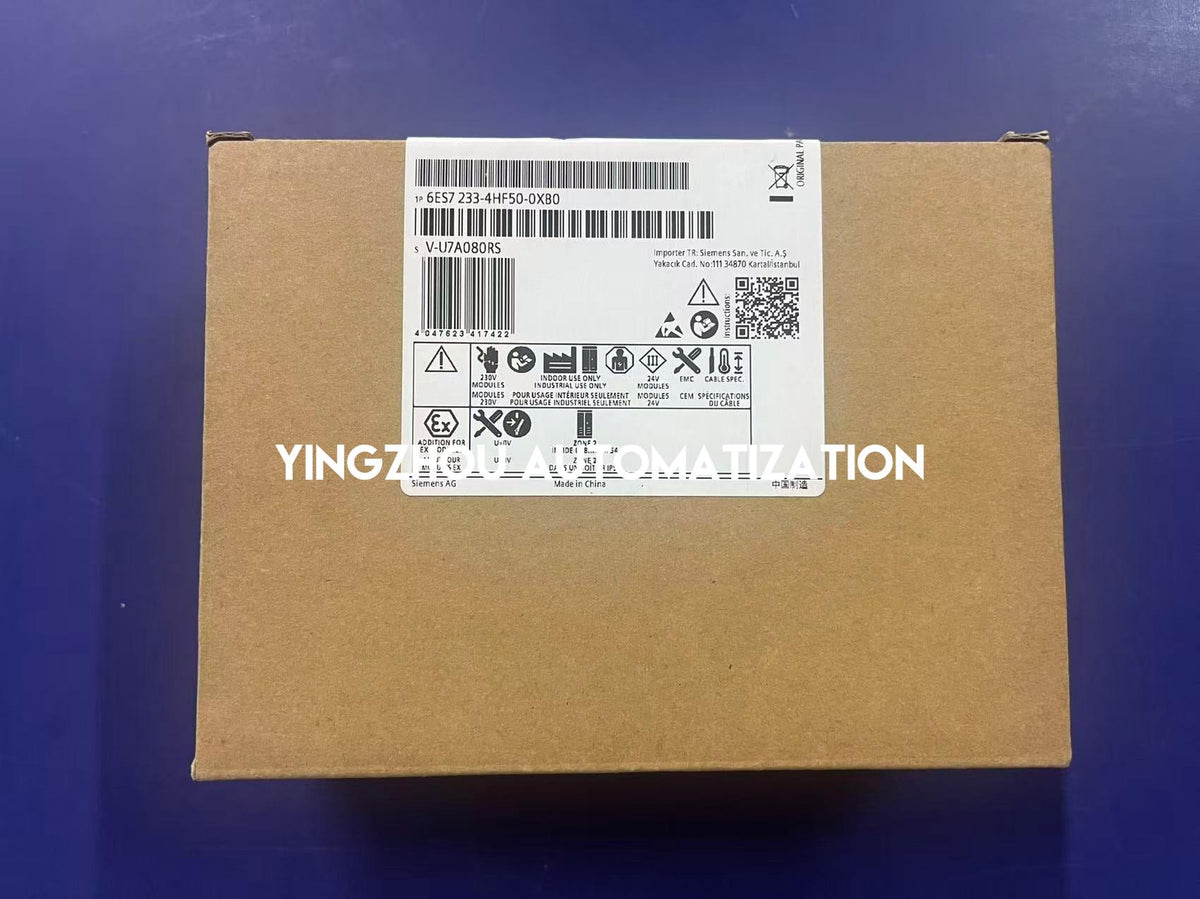 Siemens 6ES7233-4HF50-0XB0 SIMATIC S7-1200 G2 SM 1233 4AI/4AO 14-Bit Analog I/O Module-YingZhou Automatization