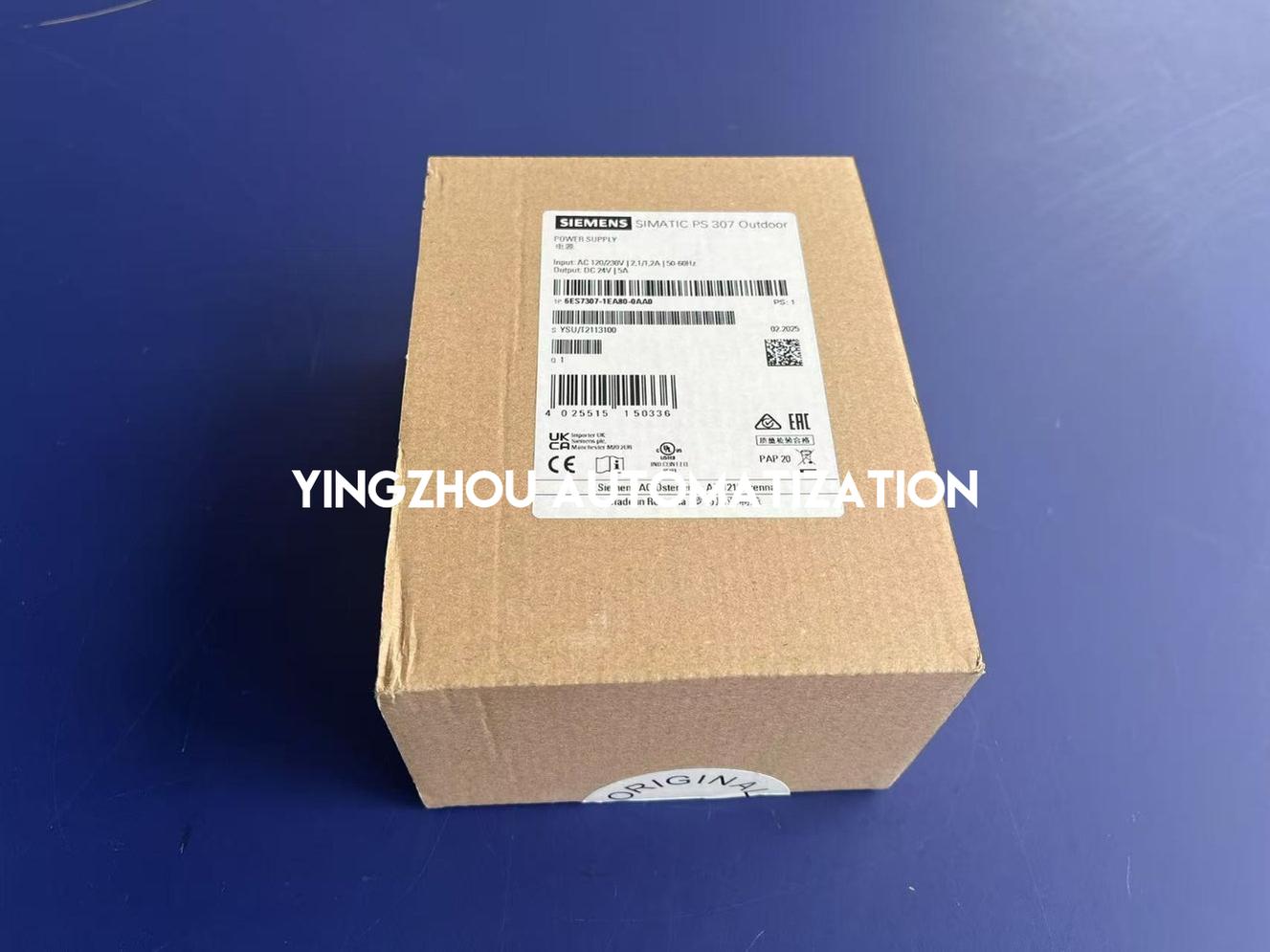 Siemens 6ES7307-1EA80-0AA0 SIMATIC S7-300 Power Supply PS 307 | 5A 120/230V | Brand New Original-YingZhou Automatization
