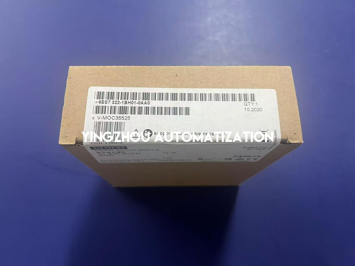 Siemens 6ES7322-1BH01-0AA0 Digital Output Module | SIMATIC S7-300 Series | SM 322 | 16 Outputs (24V DC 0.5A) | Brand New Original-YingZhou Automatization