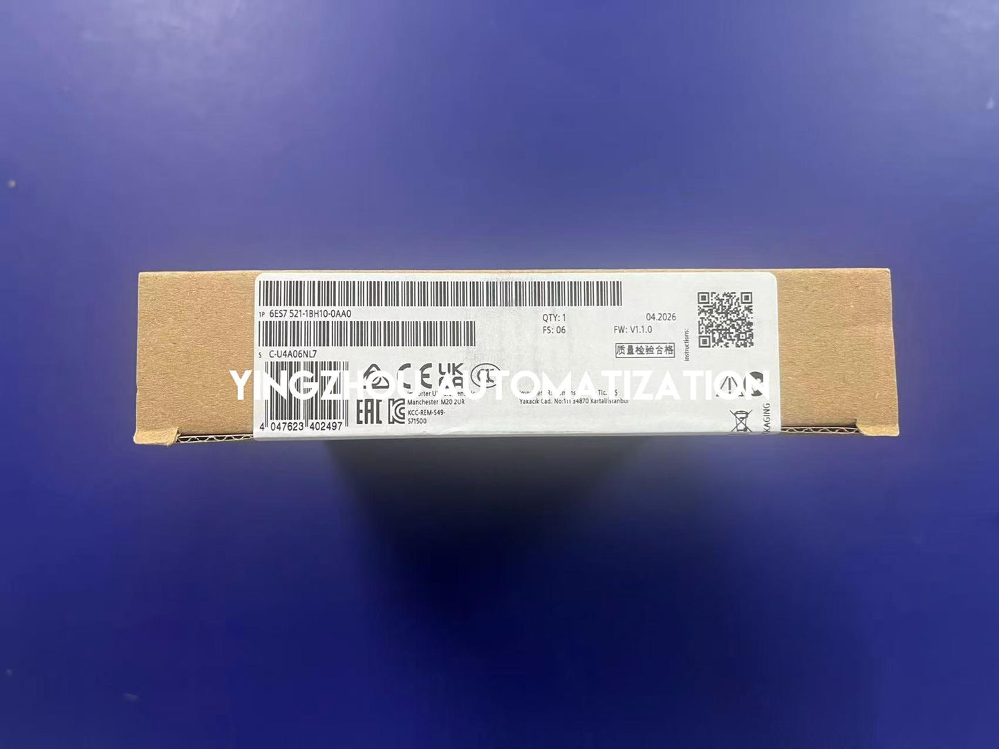 Siemens 6ES7521-1BH10-0AA0 Module | SIMATIC S7-1500 DI 16x24V DC BA Digital Input Module | Brand New Original-YingZhou Automatization