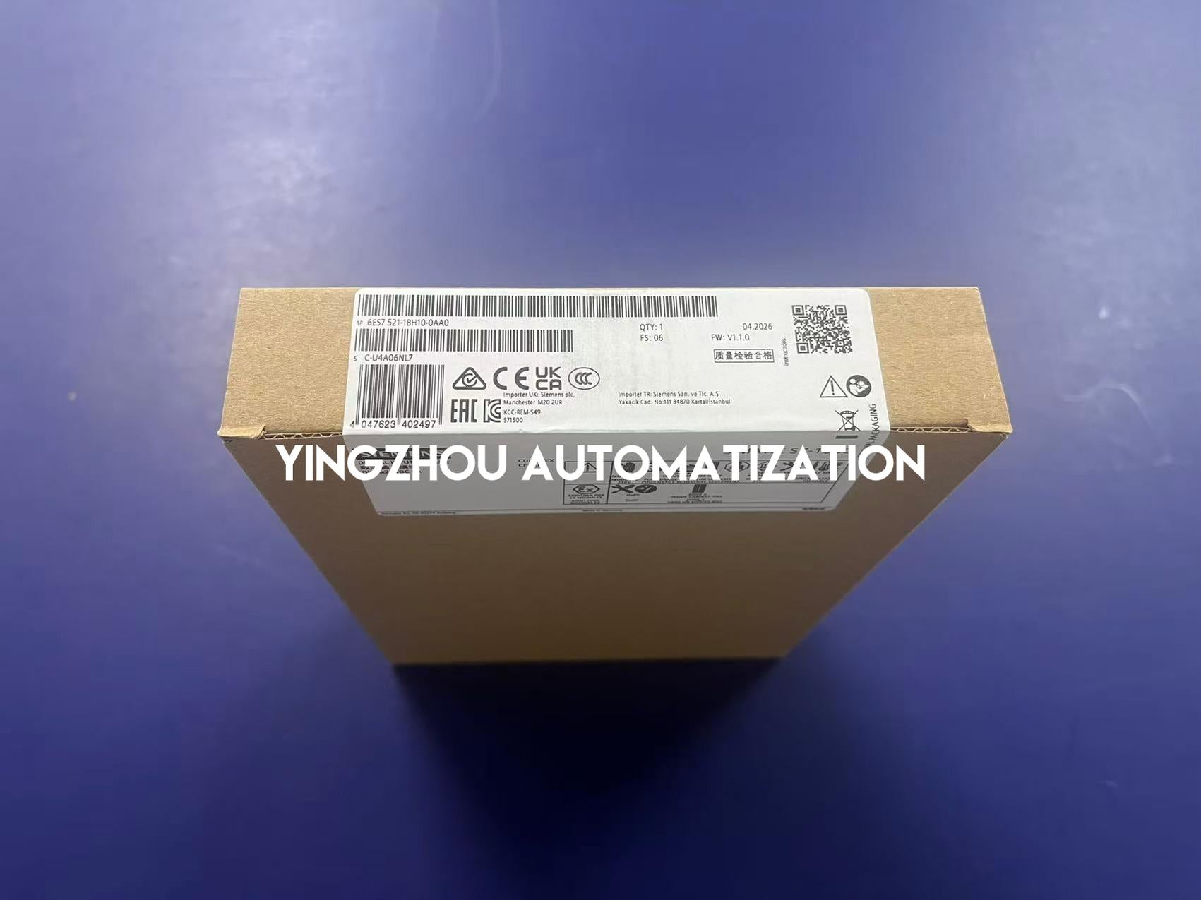 Siemens 6ES7521-1BH10-0AA0 Module | SIMATIC S7-1500 DI 16x24V DC BA Digital Input Module | Brand New Original-YingZhou Automatization