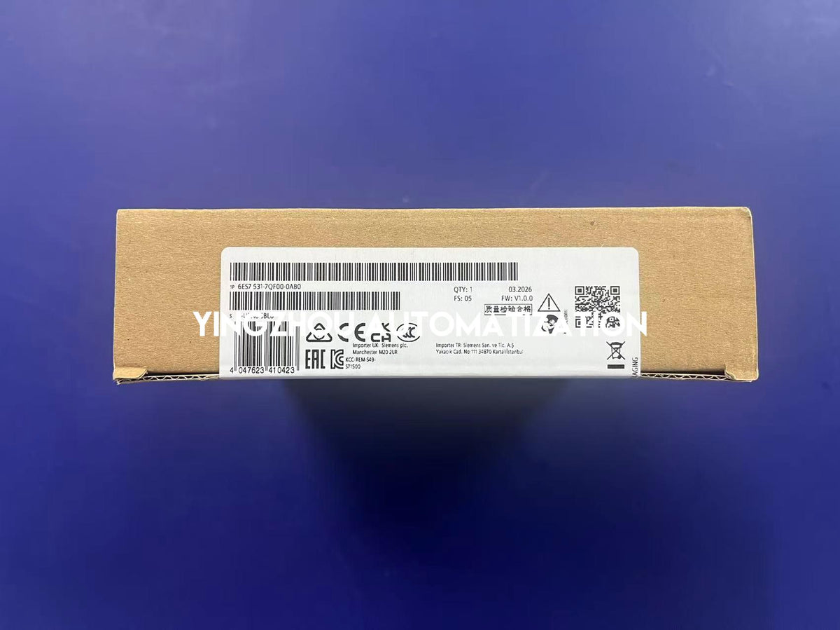 Siemens 6ES7531-7QF00-0AB0 S7-1500 AI 8-Channel Analog Input Module-YingZhou Automatization
