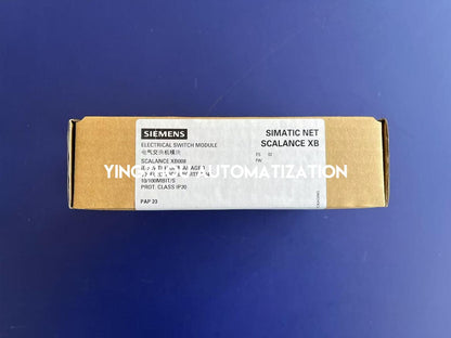Siemens 6GK5008-0BA10-1AB2 SCALANCE XB008 Unmanaged Industrial Ethernet Switch | 8 RJ45 Ports | Brand New Original-YingZhou Automatization