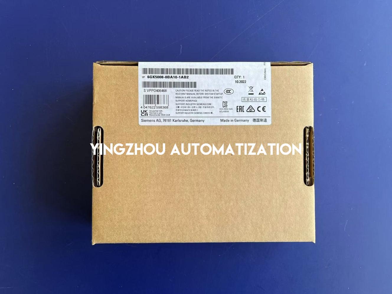 Siemens 6GK5008-0BA10-1AB2 SCALANCE XB008 Unmanaged Industrial Ethernet Switch | 8 RJ45 Ports | Brand New Original-YingZhou Automatization