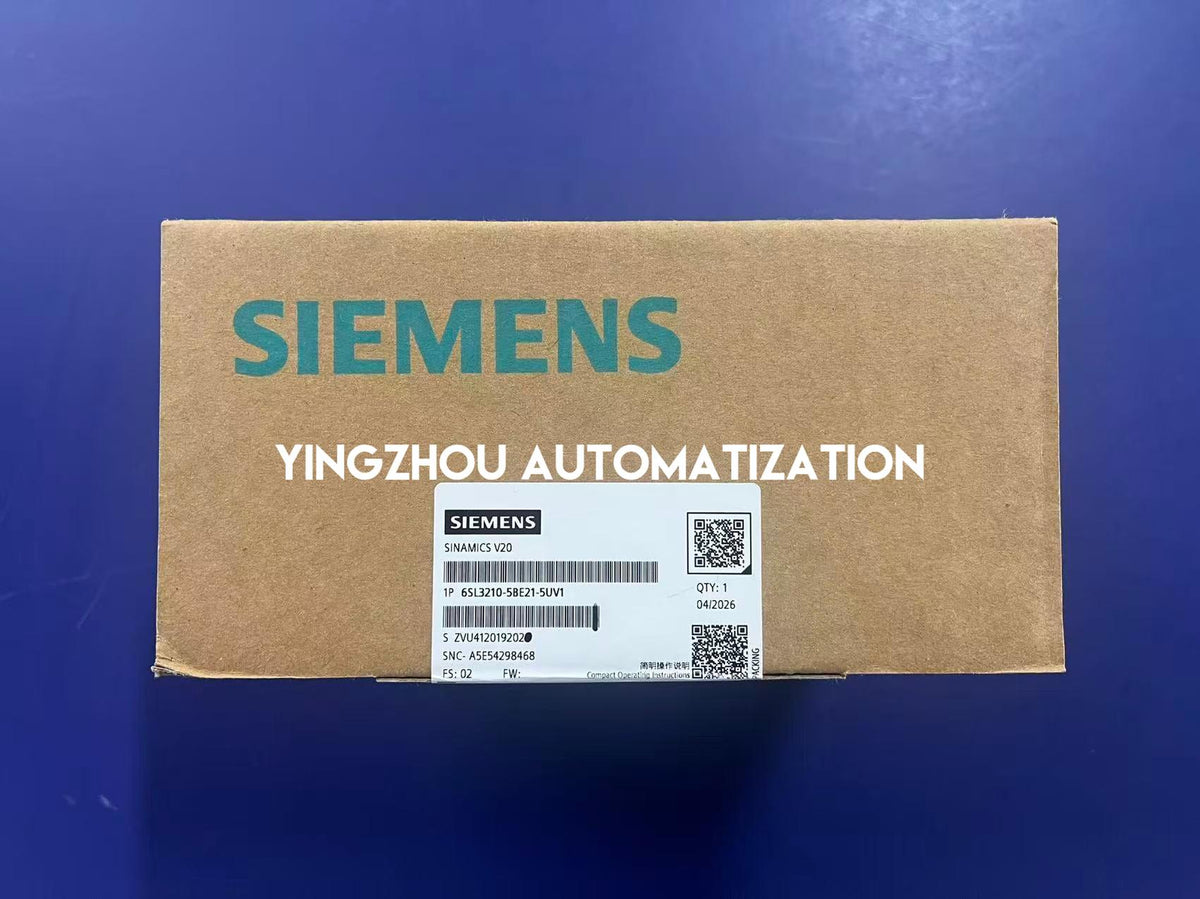 Siemens 6SL3210-5BE21-5UV1 SINAMICS V20 1.5kW 3-Phase VFD-YingZhou Automatization