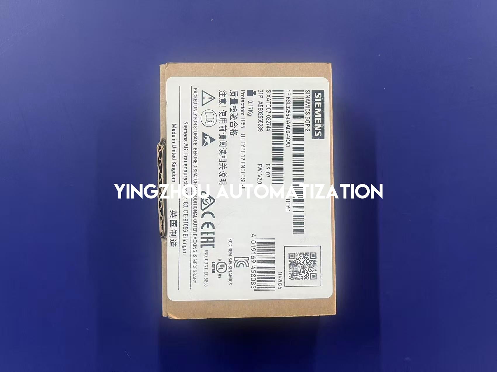 Siemens 6SL3255-0AA00-4CA1 IOP-2 Intelligent Operator Panel | Display & Commissioning Unit | Brand New Original-YingZhou Automatization