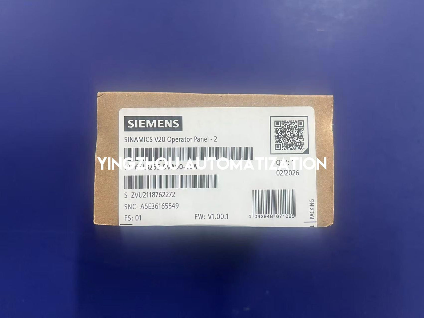 Siemens 6SL3255-0VA00-4BA1 Basic Operator Panel | BOP-2 for SINAMICS G120/G120C/G120X/G120P Drives | Brand New Original-YingZhou Automatization