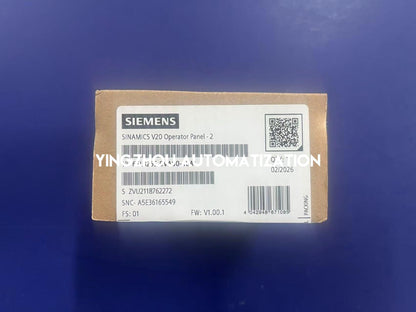 Siemens 6SL3255-0VA00-4BA1 Basic Operator Panel | BOP-2 for SINAMICS G120/G120C/G120X/G120P Drives | Brand New Original-YingZhou Automatization