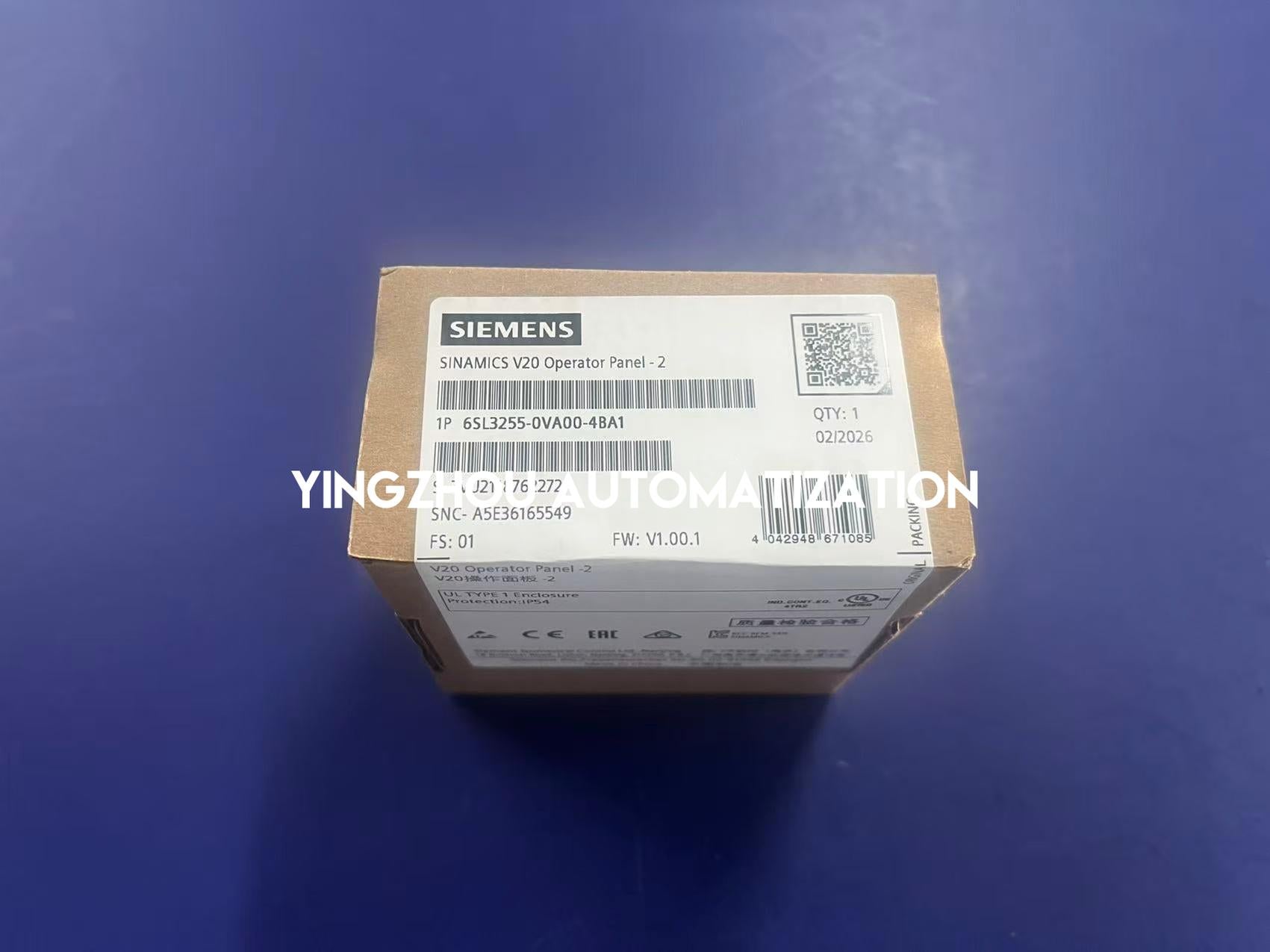 Siemens 6SL3255-0VA00-4BA1 Basic Operator Panel | BOP-2 for SINAMICS G120/G120C/G120X/G120P Drives | Brand New Original-YingZhou Automatization