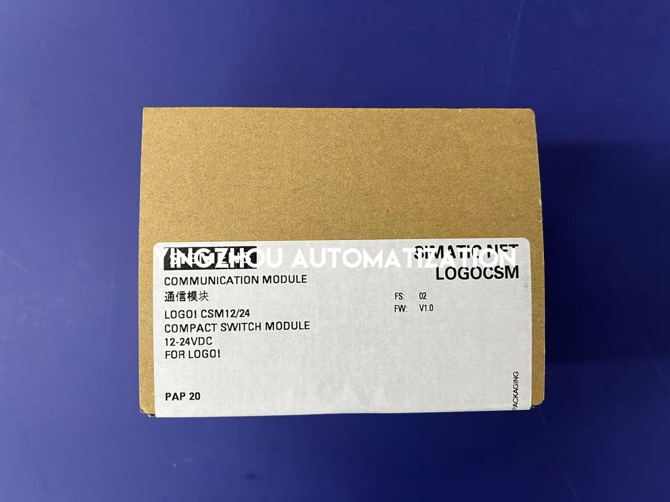 Siemens LOGO! CSM unmanaged 6GK7177-1MA20-0AA0 PLC Compact Switch Module-YingZhou Automatization