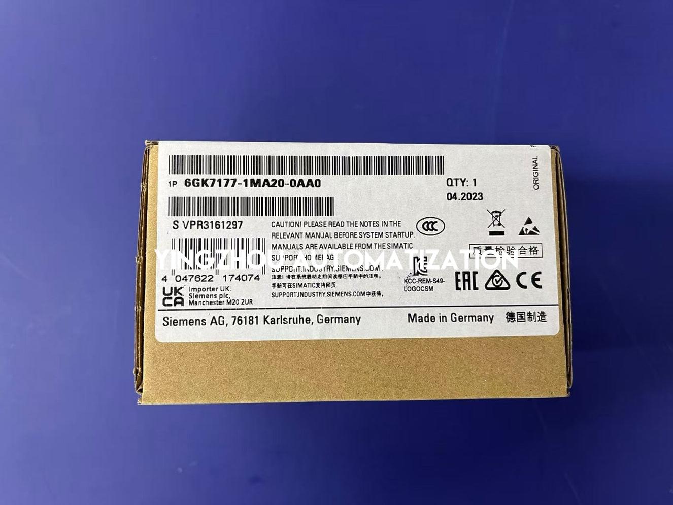 Siemens LOGO! CSM unmanaged 6GK7177-1MA20-0AA0 PLC Compact Switch Module-YingZhou Automatization