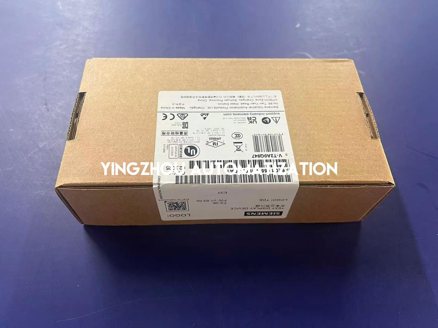 Siemens LOGO! TDE Text Display | 6-Line Screen, 2 Ethernet Ports, for LOGO! 8-YingZhou Automatization