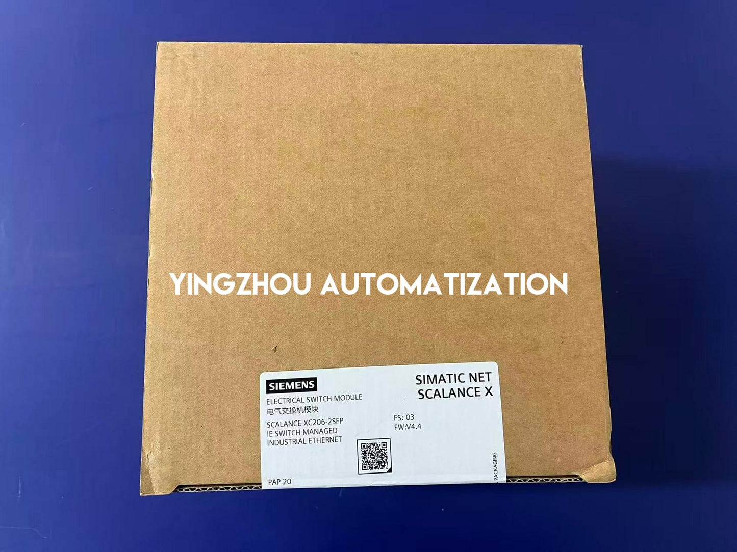 Siemens SCALANCE XC206-2SFP Managed Switch | 6 RJ45 Ports, 2 SFP Slots | 6GK5206-2BS00-2AC2-YingZhou Automatization