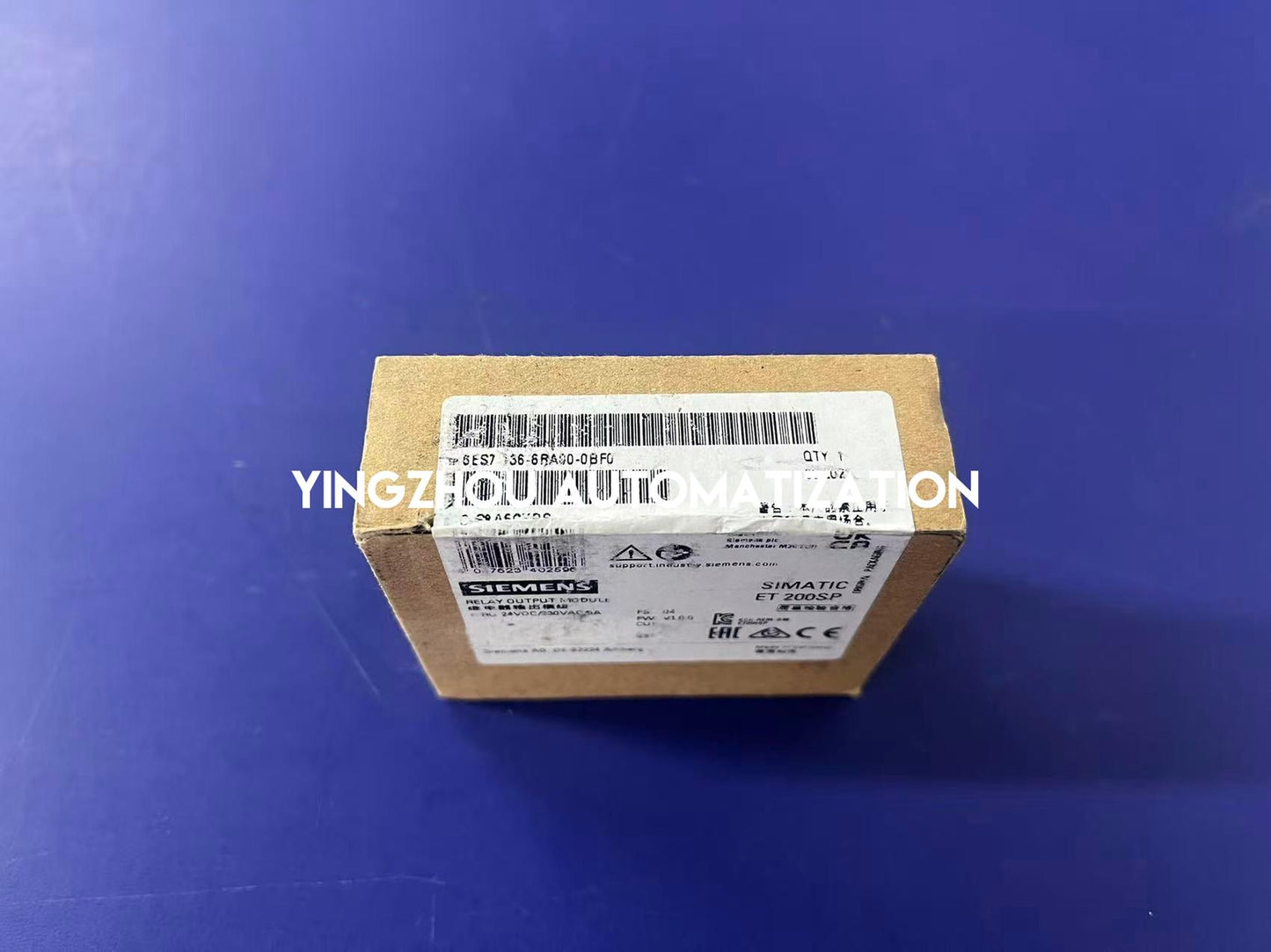 Siemens SIMATIC ET 200SP Failsafe Relay Output | 4 RQ, 24V DC / 240V AC | 6ES7136-6RA00-0BF0-YingZhou Automatization