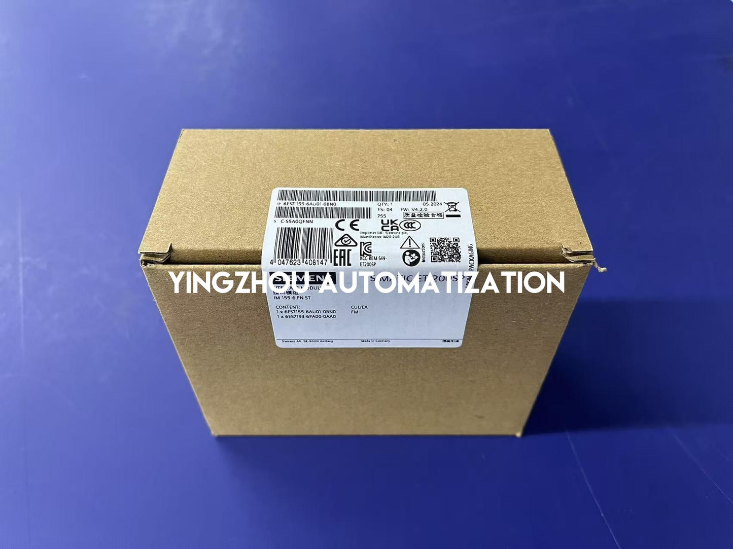 Siemens SIMATIC ET 200SP IM 155-6 PN Standard | PROFINET Interface Module | 6ES7155-6AU01-0BN0-YingZhou Automatization