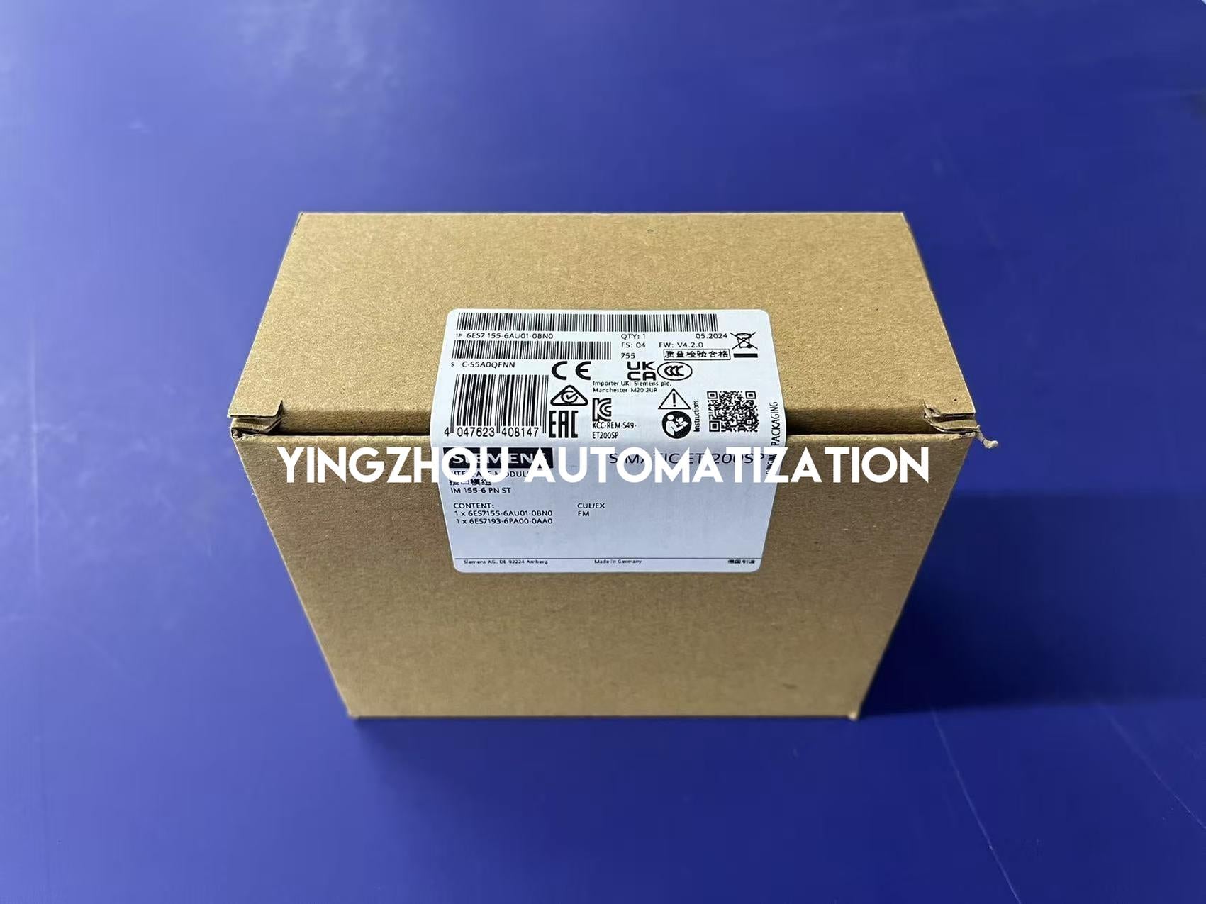 Siemens SIMATIC ET 200SP IM 155-6 PN Standard | PROFINET Interface Module | 6ES7155-6AU01-0BN0-YingZhou Automatization