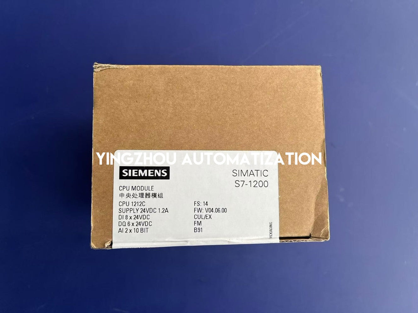 Siemens SIMATIC S7-1200 CPU 1212C | DC/DC/DC | 6ES7212-1AE40-0XB0-YingZhou Automatization