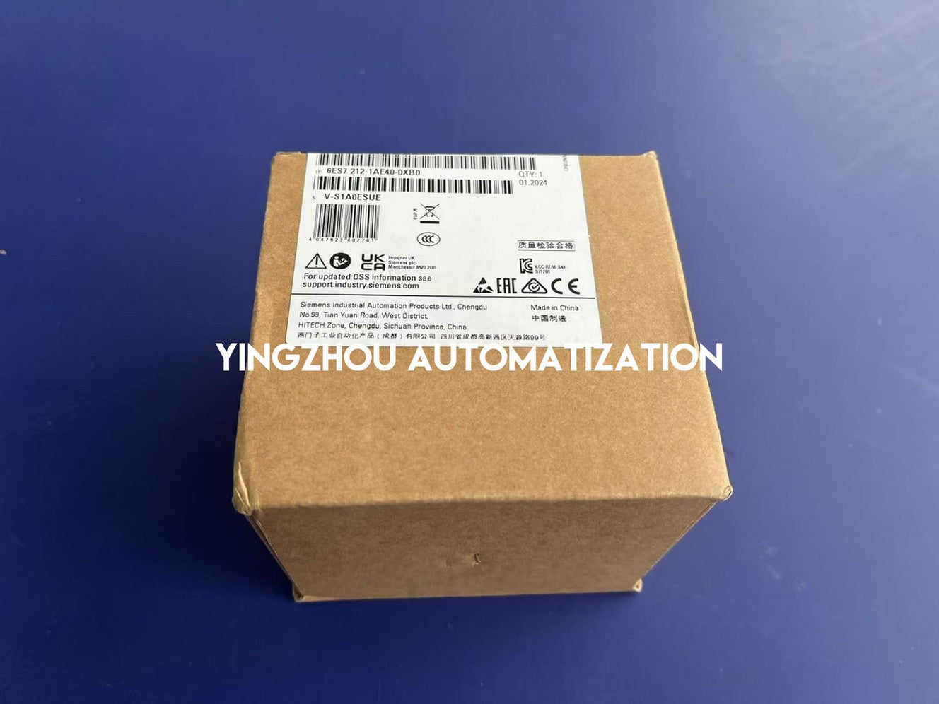 Siemens SIMATIC S7-1200 CPU 1212C | DC/DC/DC | 6ES7212-1AE40-0XB0-YingZhou Automatization