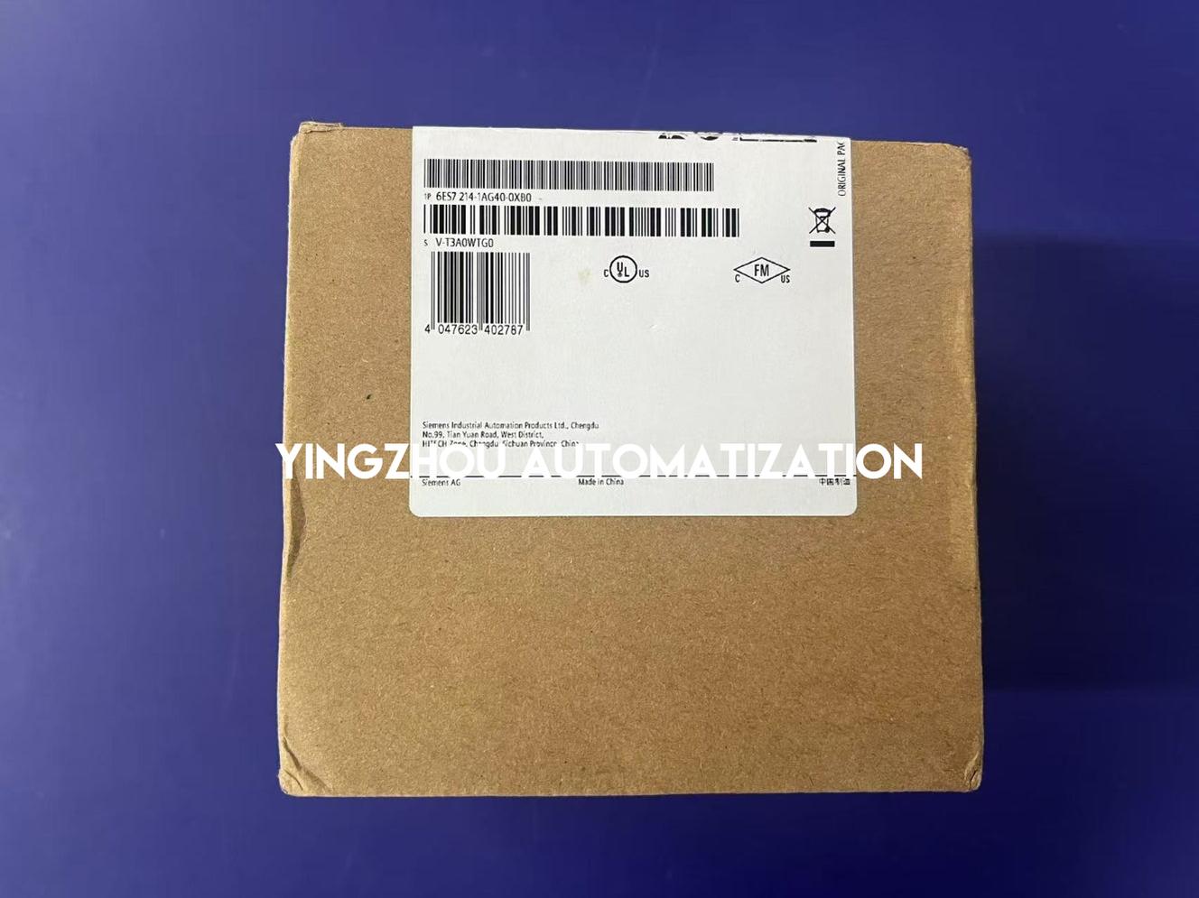 Siemens SIMATIC S7-1200 CPU 1214C | DC/DC/DC | 6ES7214-1AG40-0XB0-YingZhou Automatization