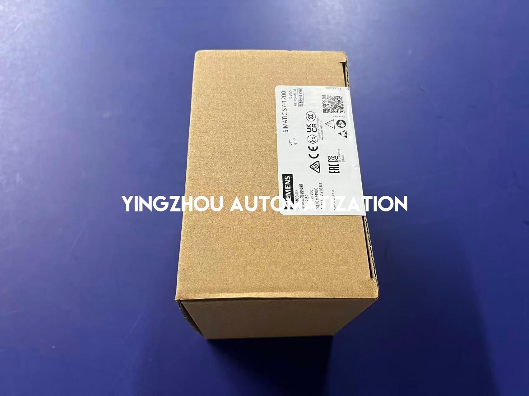 Siemens SIMATIC S7-1200 CPU 1215C | 125 KB Work Memory | 14 DI / 10 DQ / 2 AI / 2 AQ | 6ES7215-1AG40-0XB0-YingZhou Automatization