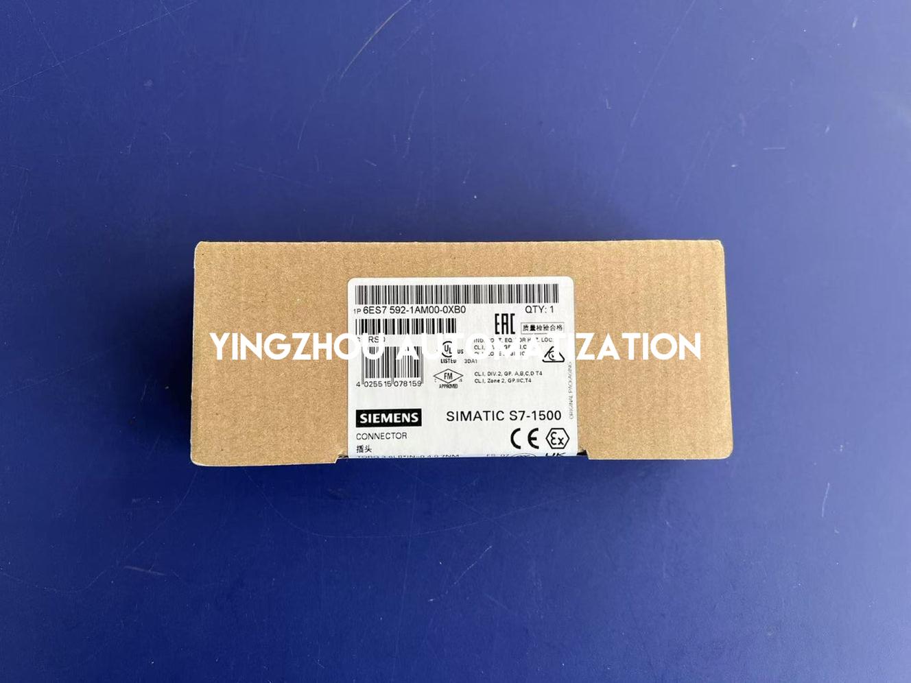 Siemens SIMATIC S7-1500 Front Connector | 40-Pin, Push-In Terminals | 6ES7592-1AM00-0XB0-YingZhou Automatization