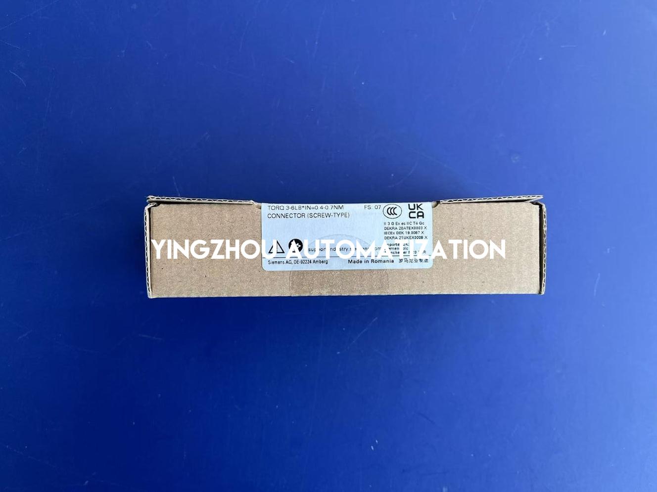 Siemens SIMATIC S7-1500 Front Connector | 40-Pin, Push-In Terminals | 6ES7592-1AM00-0XB0-YingZhou Automatization