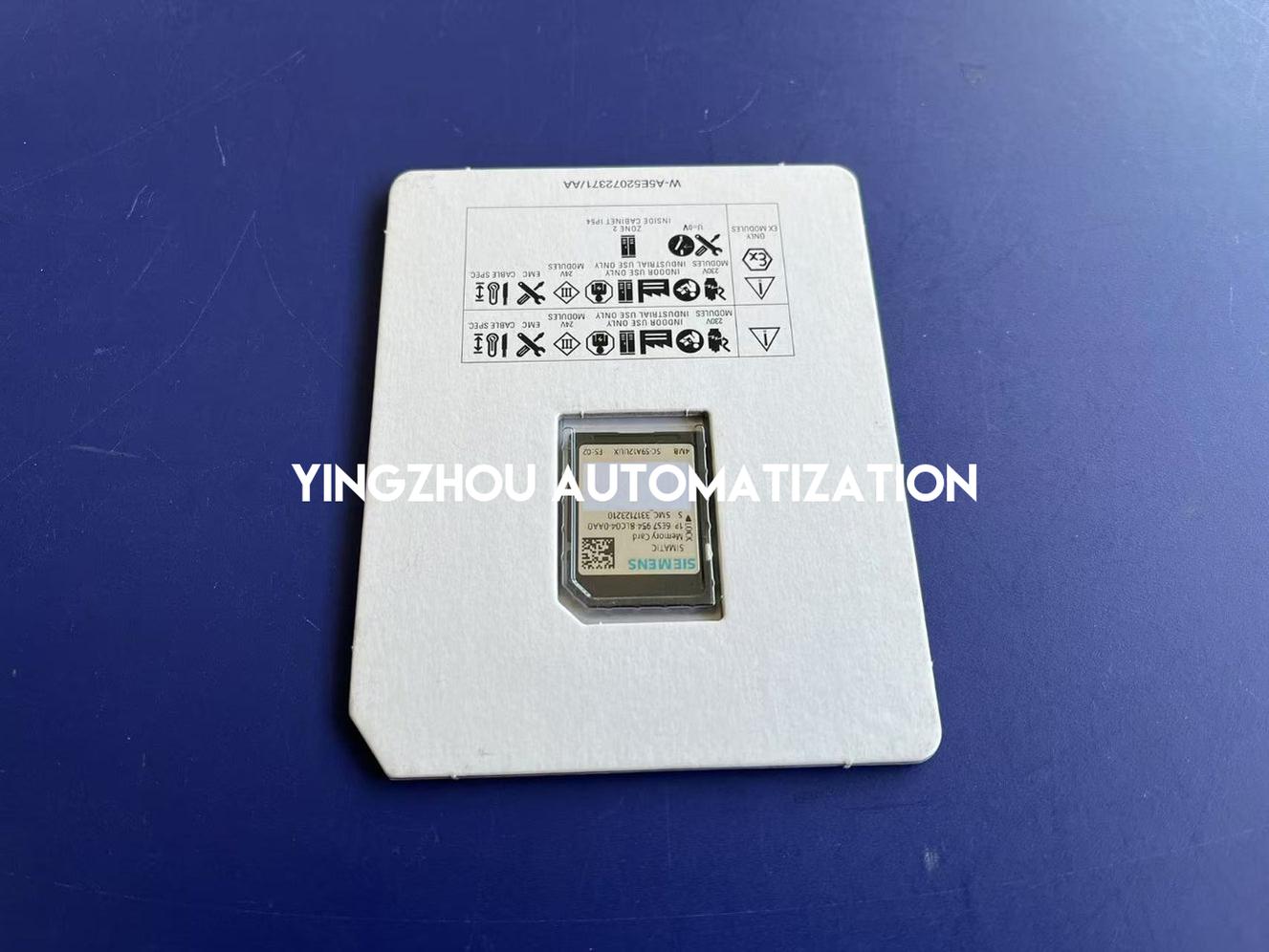 Siemens SIMATIC S7 Memory Card | 4 MB Flash | For S7-1200/1500 | 6ES7954-8LC04-0AA0-YingZhou Automatization