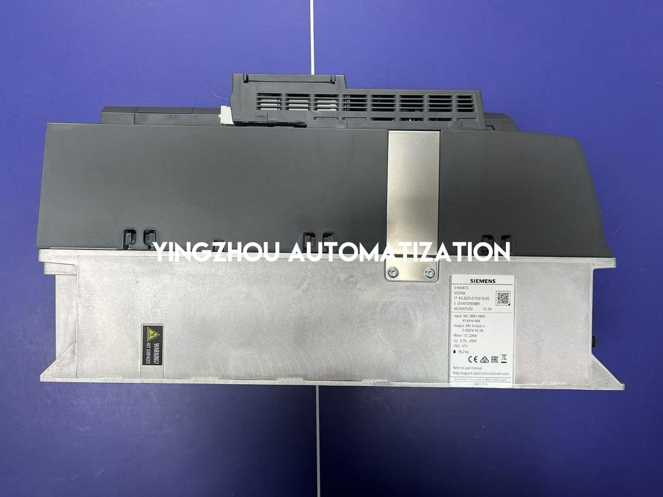 Siemens SINAMICS G120X Drive | 15kW (20HP), 3AC 380-480V, Unfiltered | 6SL3220-2YD32-0UB0-YingZhou Automatization