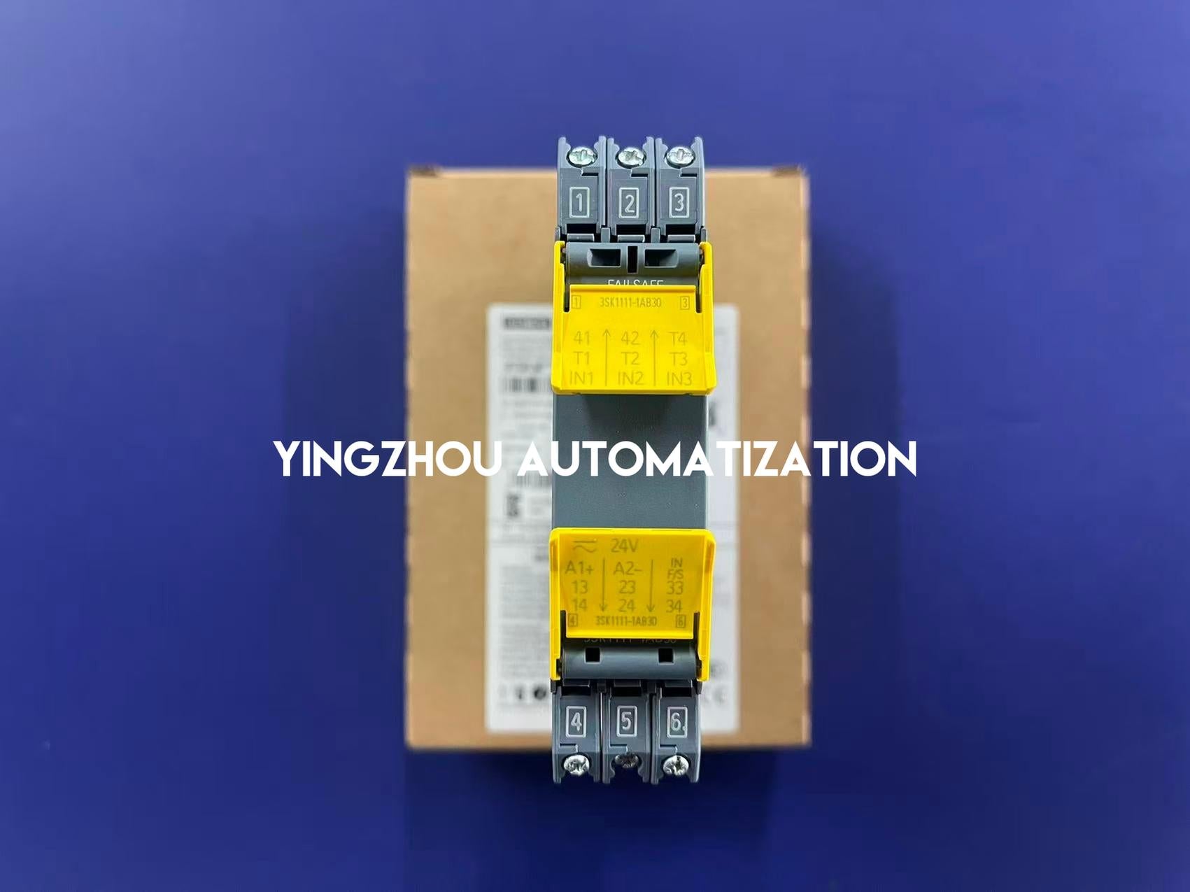 Siemens SIRIUS 3SK1111-1AB30 Safety Relay | 24V AC/DC | 3NO + 1NC Contacts-YingZhou Automatization
