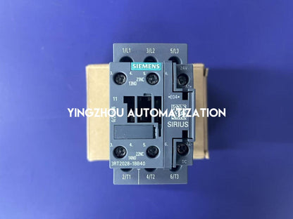 Siemens SIRIUS Power Contactor | 18.5kW (40A), 24V DC Coil | 3-Pole, 1NO+1NC | 3RT2028-1BB40-YingZhou Automatization