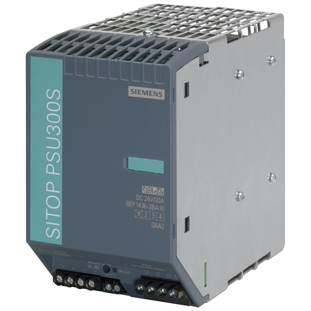 Siemens SITOP PSU100S Power Supply | 24V DC, 20A, 3-Phase AC | 6EP1436-2BA10-YingZhou Automatization