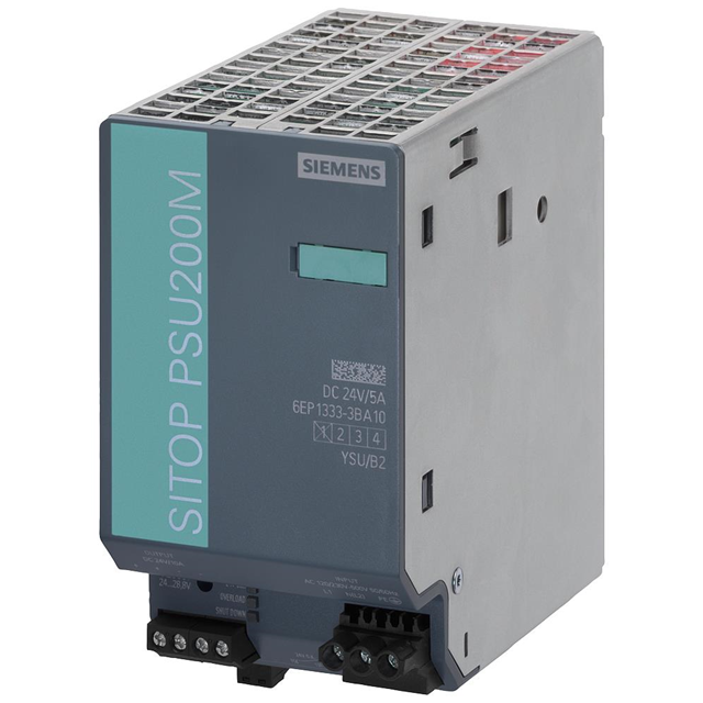Siemens SITOP PSU200M Modular Power Supply | 1-Ph/2-Ph 24V DC / 5A | 6EP1333-3BA10-YingZhou Automatization