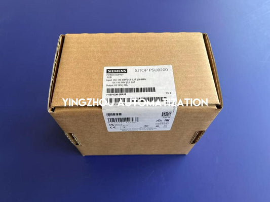 Siemens SITOP PSU8200 Power Supply | 24V DC, 20A, 1-Phase AC | 6EP1336-3BA10-YingZhou Automatization