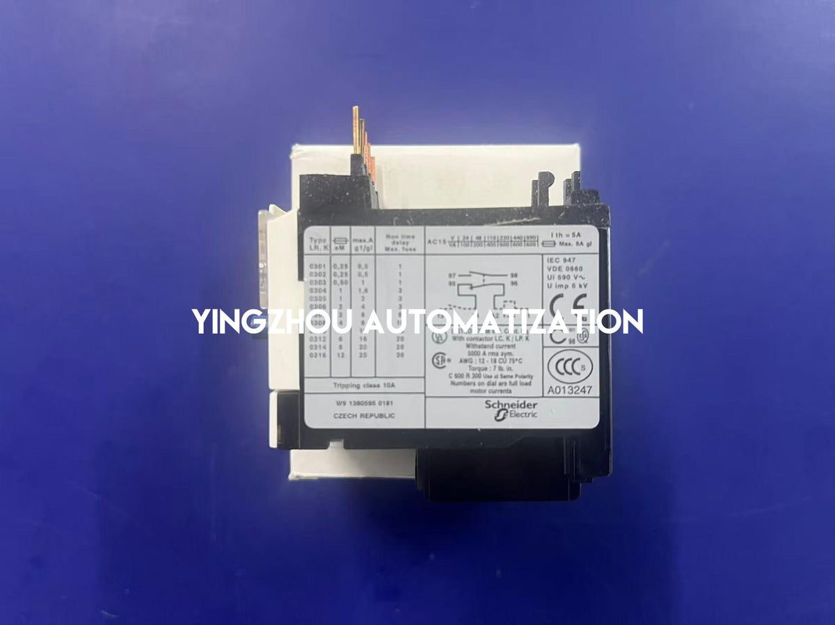 Telemecanique LR2K0306 TeSys K 0.8–1.2A Thermal Overload Relay-YingZhou Automatization