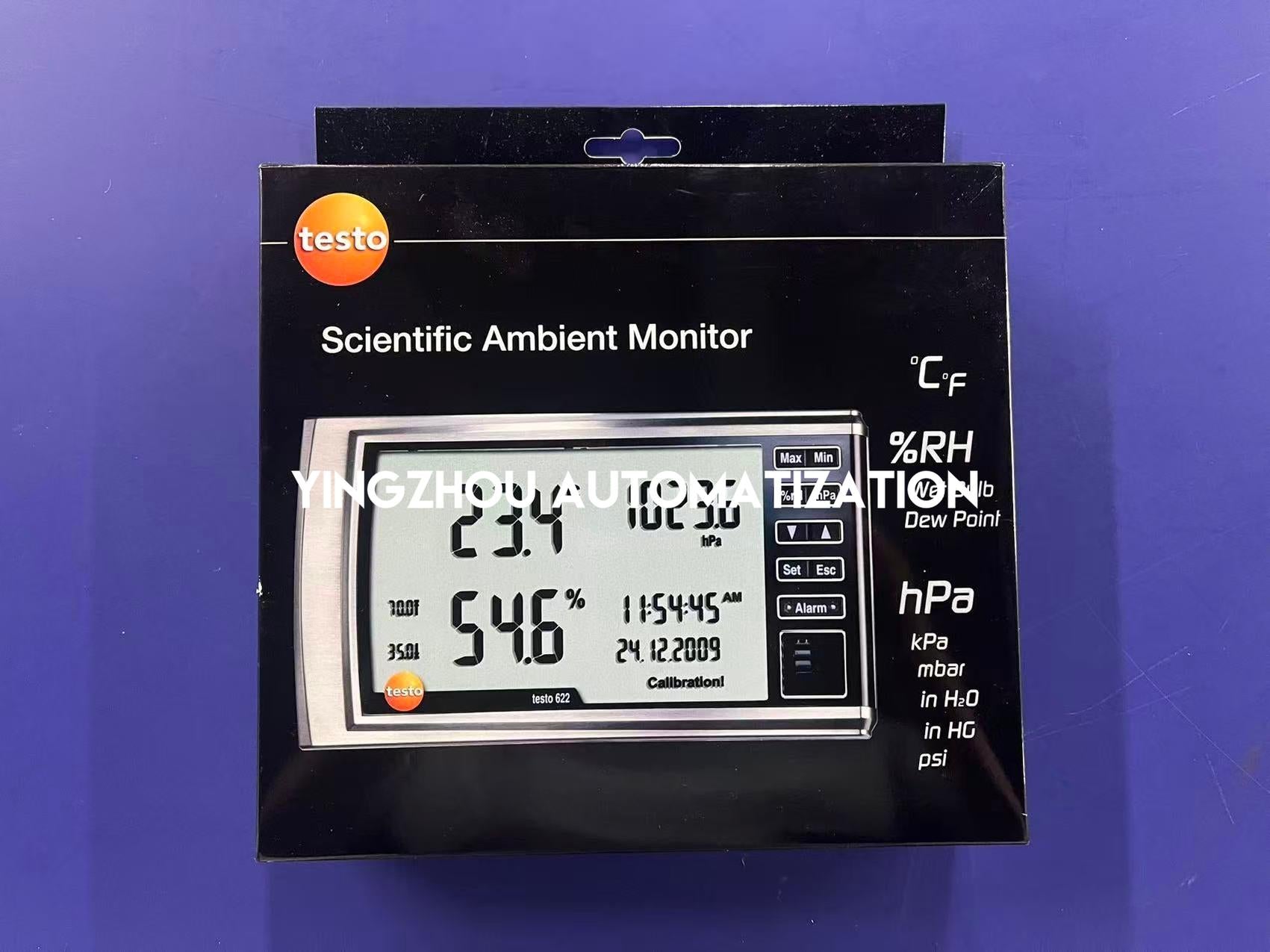 Testo 622 Thermo-Hygrometer & Barometer - Humidity, Temperature, and Air Pressure Monitor-YingZhou Automatization