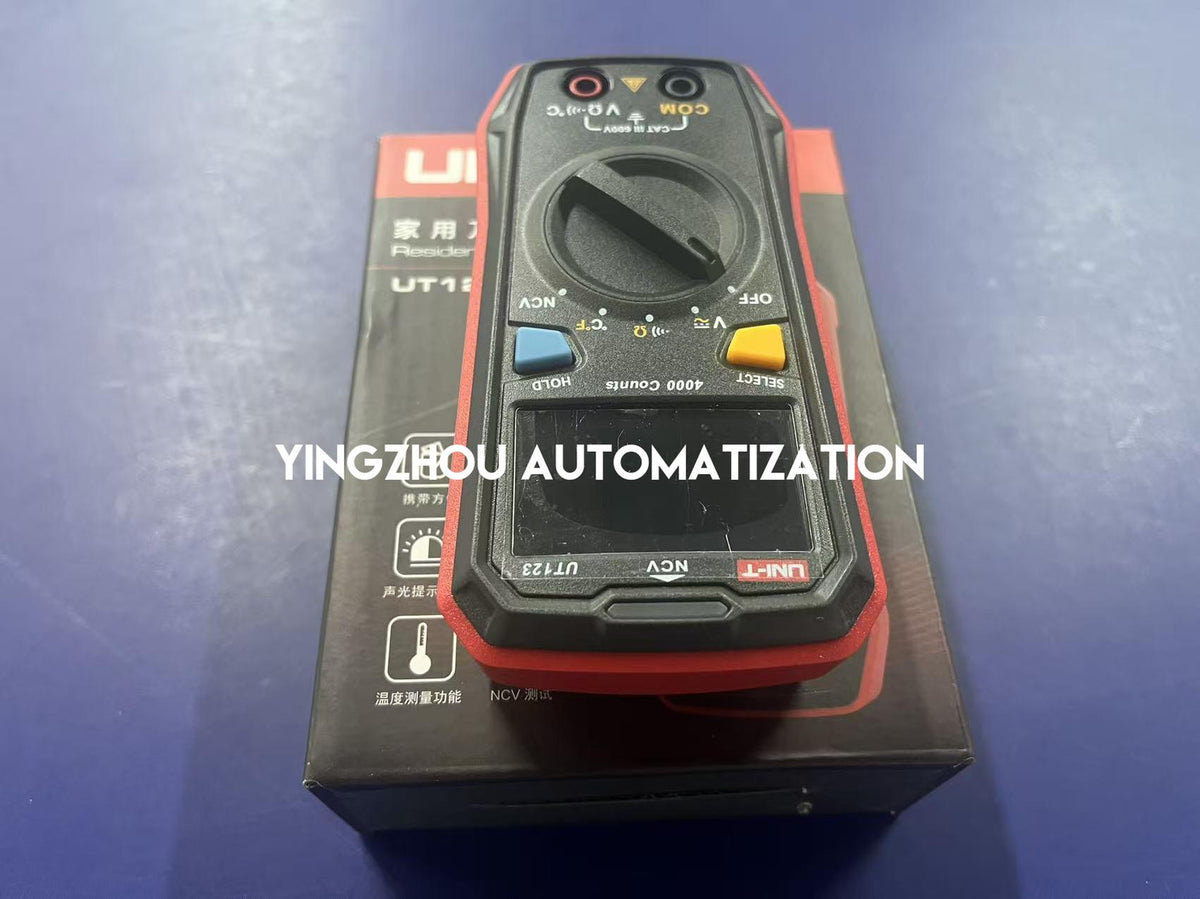 UNI-T UT123 4000 Counts Auto Range Residential Digital Multimeter with NCV & Temperature-YingZhou Automatization