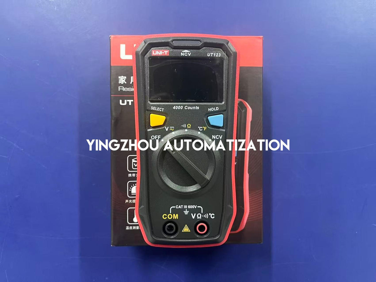 UNI-T UT123 4000 Counts Auto Range Residential Digital Multimeter with NCV & Temperature-YingZhou Automatization