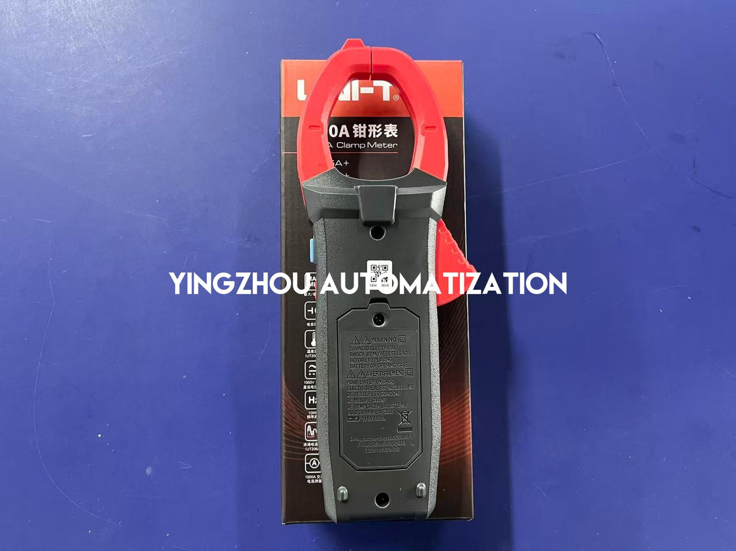 UNI-T UT205A+ Clamp Meter | 1000A True RMS, Digital Multimeter, Industrial Electrical Tester, Auto Range, Brand New Original-YingZhou Automatization