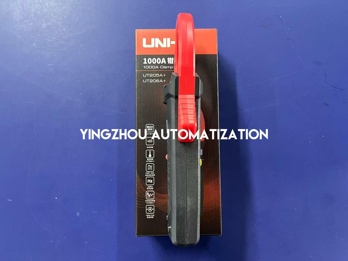 UNI-T UT205A+ Clamp Meter | 1000A True RMS, Digital Multimeter, Industrial Electrical Tester, Auto Range, Brand New Original-YingZhou Automatization
