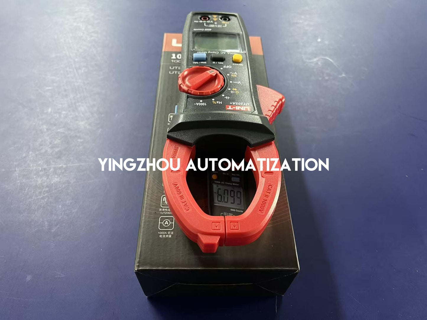 UNI-T UT205A+ Clamp Meter | 1000A True RMS, Digital Multimeter, Industrial Electrical Tester, Auto Range, Brand New Original-YingZhou Automatization