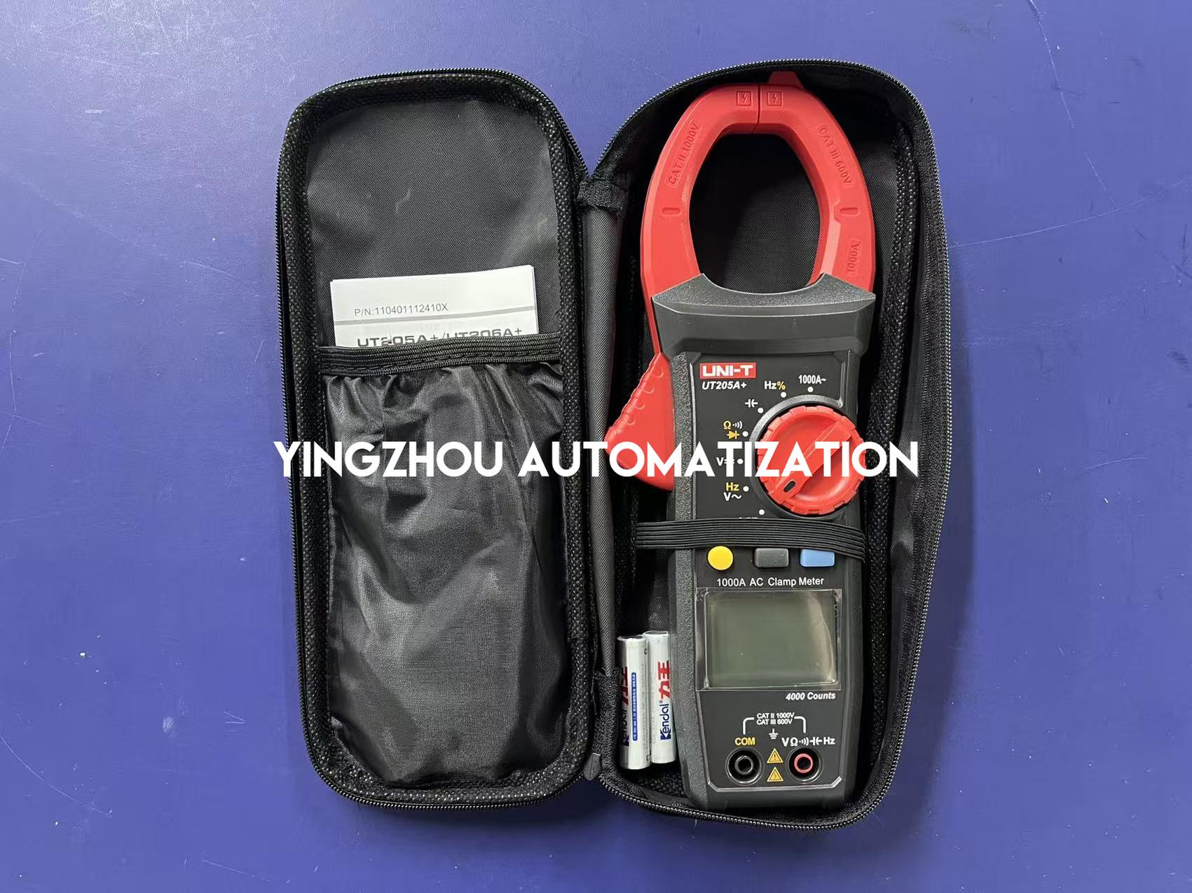 UNI-T UT205A+ Clamp Meter | 1000A True RMS, Digital Multimeter, Industrial Electrical Tester, Auto Range, Brand New Original-YingZhou Automatization