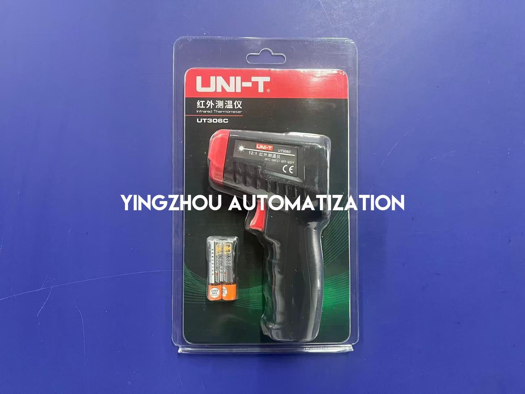 UNI-T UT306C Infrared Thermometer | Non-Contact, High-Precision, -35℃ to 500℃ Range, Portable Industrial Tester, Brand New Original-YingZhou Automatization