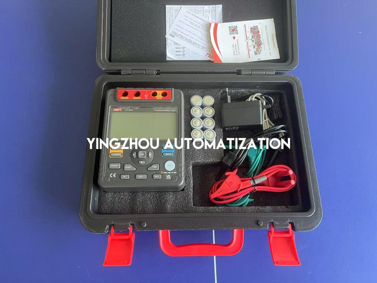 UNI-T UT512 Insulation Resistance Tester | 2.5kV Digital Megohmmeter | Brand New Original-YingZhou Automatization