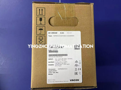 VACON NXP 5.5kW High-Performance AC Drive - NXP00125-A2H1SSS-A1A2000000 | 12A, 380-500V, IP21, FR4 VFD-YingZhou Automatization