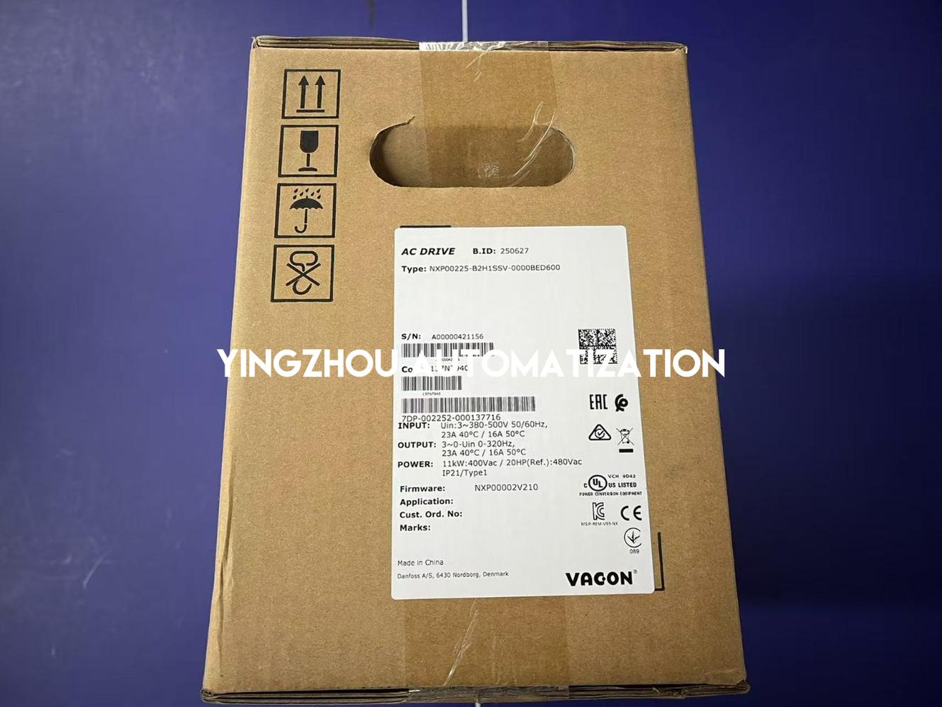 VACON NXP Series Frequency Inverter NXP00225-B2H1SSV-0000BED600 3PH 11KW/20HP 23A 380-500 VAC IP21 VFD-YingZhou Automatization